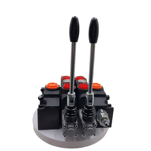วาล์วควบคุมทิศทางไฮดรอลิกแบบแมนนวล DCV140-2OT 140 ลิตร/นาที 2 ช่อง  350 บาร์ ยี่ห้อ Huamao รับประกัน 1 ปี - Product Image 3