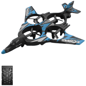 Avión de juguete con control remoto, sensor de gravedad y espuma pulverizable con un solo toque, estilo caza, para niños, compatible con Dropshipping Shopify. - Product Image 1