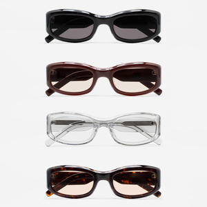 LMA 2601 Nuovi <span class=keywords><strong>Occhiali</strong></span> <span class=keywords><strong>da</strong></span> <span class=keywords><strong>Sole</strong></span> Classici <span class=keywords><strong>Rettangolari</strong></span>, Design Esclusivo Fatto a Mano, Montatura in Acetato, Lenti Polarizzate UV400 per Uomo e <span class=keywords><strong>Donna</strong></span> - Product Image 6