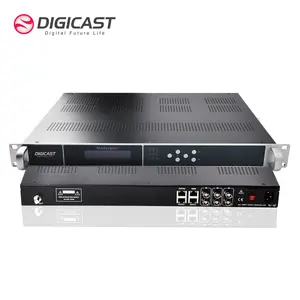 Digital TV Broadcasting ASI IP To 16DVB-T Modulator Transmodulator