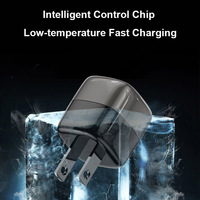 Nouvelles Arrivages Produit PD20W QC3.0 OEM Téléphone Mobile Mural Type C Chargeur Rapide Adaptateur Mini 20W PD Chargeur pour iPhone Samsung Huawei