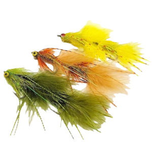Yousya 2.4GHz 11cm Mosca de pesca con patas de goma articuladas tipo Circus Peanut Streamer para trucha, lubina, shad, lucio y peces de agua salada - Product Image 4
