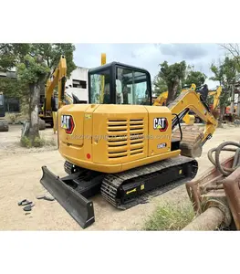 Escavadeira Caterpillar nova de 5 toneladas e 6 toneladas, miniescavadeira usada Carter 305.5E2 Caterpillar CAT306E2 Escavadeira hidráulica pequena