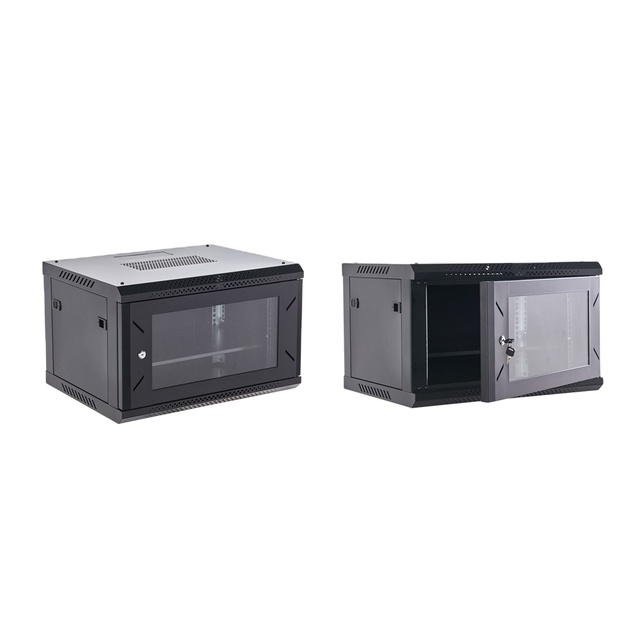 High Quality Ready to Ship 600mm*450mm*6U CCTV Ddf 19" 6U Wall Mount DVR NVR Data Network Server Cabinet
