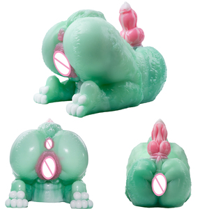 ตุ๊กตายางเพศชาย GEEBA Fantasy แบบครึ่งตัวพร้อมปลั๊กทวารหนัก ช่องสองทาง ทำจากซิลิโคนนุ่ม ให้ประสบการณ์สมจริง สำหรับผู้ใหญ่ 18+ - Product Image 1