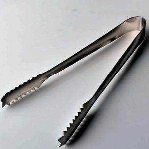 Pinzas para hielo de acero inoxidable de 200 mm, duraderas, para uso en bares, hoteles y KTV - Product Image 1