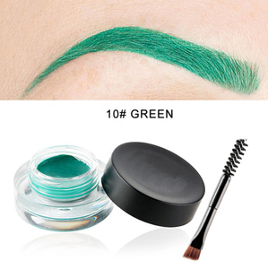 <span class=keywords><strong>Gel</strong></span> de Cejas para Tatuaje de Cejas Personalizado, Tinte en Crema, Maquillaje a Prueba de Agua, Colorido, Blanco, Marrón, Azul - Product Image 2