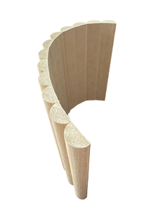 Paneles <span class=keywords><strong>de</strong></span> Madera Flexibles Ecológicos para Decoración Moderna <span class=keywords><strong>de</strong></span> Salones y Hoteles, Paneles Acústicos Plegables con Aislamiento Acústico - Product Image 1