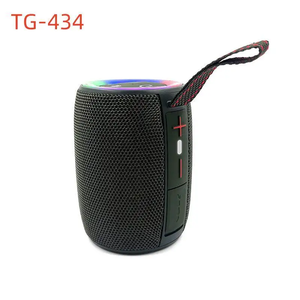 ลำโพงพกพาไร้สาย TG434 mini ขนาด 8 วัตต์ ไฟ RGB LED สีสันสดใส เชื่อมต่อ BT 5.3 เสียงสเตอริโอ พร้อมหูหิ้วแบบสายสะพาย ใช้งานได้แบบแฮนด์ฟรี เหมาะสำหรับกิจกรรมกลางแจ้ง - Product Image 5