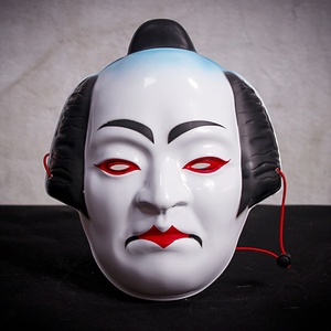 Máscara de Cosplay Japonesa de PVC para Adultos, Disfraz de Fiesta de <span class=keywords><strong>Halloween</strong></span>, Máscara Divertida de <span class=keywords><strong>Cara</strong></span> Completa para Mujeres y Hombres - Product Image 6