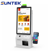 Kiosque tactile extérieur SUNTEK OEM ODM avec terminal de point de vente