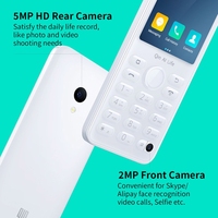 هاتف QIN F21 Pro عالي الجودة بذاكرة 3 جيجابايت و32 جيجابايت، شاشة 2.8 بوصة، نظام أندرويد 11، معالج MTK6761 رباعي النواة، بطارية 2150 مللي أمبير، كاميرا 2 ميجابكسل، هاتف 4G بأزرار، بسعر منخفض