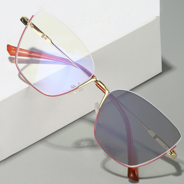 Beach Accessories Orange Frame Eyewear Leopard