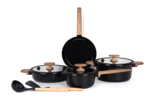Poêle à frire profonde à fond d'induction Cooklover 28cm en aluminium moulé sous pression - Product Image 5