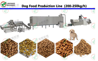 Machine extrudeuse de nourriture pour chiens de capacité personnalisée 100-150 kg/h, machine à fabriquer des granulés pour chats