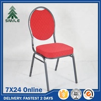 Chaises métalliques chaises empilables pour hôtel bankettstuhl à vendre