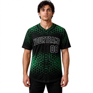 Maillot de baseball personnalisé pour équipe, avec nom et numéro, uniforme à boutons intégraux, fabricant en gros - Product Image 1