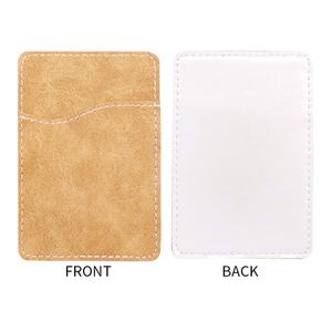 Étui <span class=keywords><strong>de</strong></span> téléphone portable en cuir PU imprimé par Sublimation personnalisé, portefeuille <span class=keywords><strong>de</strong></span> poche, porte-cartes <span class=keywords><strong>de</strong></span> crédit, autocollant - Product Image 3