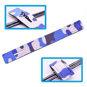 Sangle de fixation extensible de haute qualité pour <span class=keywords><strong>canne</strong></span> à pêche, personnalisable, pour l'extérieur, vente en gros - Product Image 3