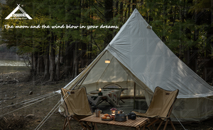Tente de glamping Safari Lodge, <span class=keywords><strong>yourte</strong></span> mongole pour 2 personnes, imperméable, tissu Oxford 900D, pour hébergement <span class=keywords><strong>en</strong></span> resort - Product Image 6