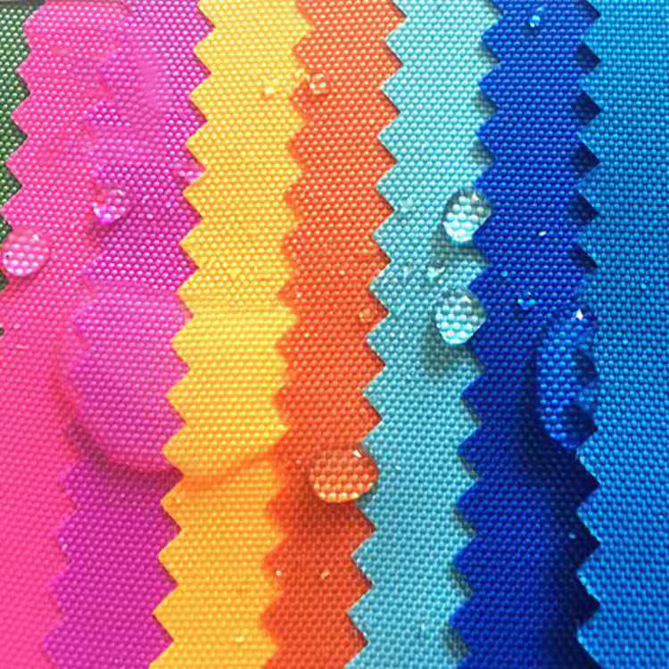Low MOQ Fast Delivery Recycled PU Coating 100% Nylon 420D Woven Breathable Oxford Waterproof Ripstop Fabric for Bag Girls Boys