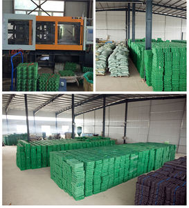 กริดพลาสติก HDPE อุตสาหกรรมสีเขียวสำหรับการปลูกหญ้าที่จอดรถอิฐเลนไฟสีเขียวการป้องกันความลาดชันของแม่น้ำ - Product Image 5