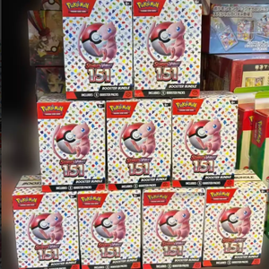 Cofanetto Regalo da Collezione Pokémon SV 151 Originale con Carte da Gioco, Edizione Completa con Illustrazioni Rare, Holo, Mew, Charizard, <span class=keywords><strong>Blastoise</strong></span>, Venusaur - Product Image 1