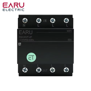 3P + N Wifi Loại AC Thông Minh Ngắt Mạch Điện Thoại Di Động Ứng Dụng Điện Thoại Không Dây Điều Khiển Từ Xa Mạch Điện Off Điều Khiển Chuyển Đổi RDCBC-T - Product Image 1