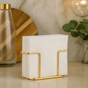 Elegant Iron <b>Tissue</b> Holder Handmade Metal Dining Table Accessory For Everyday Use Home Hotel Table - Product Image 1