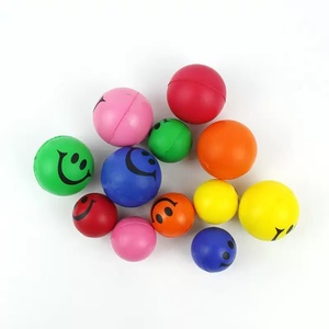 Balle anti-<span class=keywords><strong>stress</strong></span> en PU de 63 mm avec décompression multicolore personnalisée en vente en gros - Product Image 5