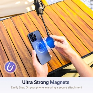 Anti-Glare Business Gifts Phone <b>Umbrella</b> 25cm Diameter with Manual Magnetic Sticker Ring for All Smartphones Sun Protection - Product Image 3