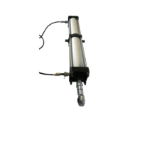 Cylindre à piston pneumatique à double effet avec tampon QGBI125X800-MT4 cylindre