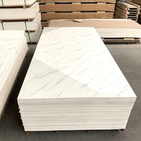 Panel de Pared de PVC con Diseño de Mármol, Fabricante de Paneles de Pared de Buena Calidad, Revestimientos de Pared de Superficie Plana, Diseño Moderno, Panel Decorativo de PVC