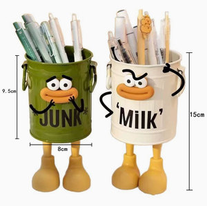 Porte-stylos de bureau <span class=keywords><strong>en</strong></span> <span class=keywords><strong>bois</strong></span> classique et créatif JUXINDA pour le rangement de la papeterie, des stylos, des crayons, des marqueurs, pour la maison, le bureau, le salon - Product Image 3
