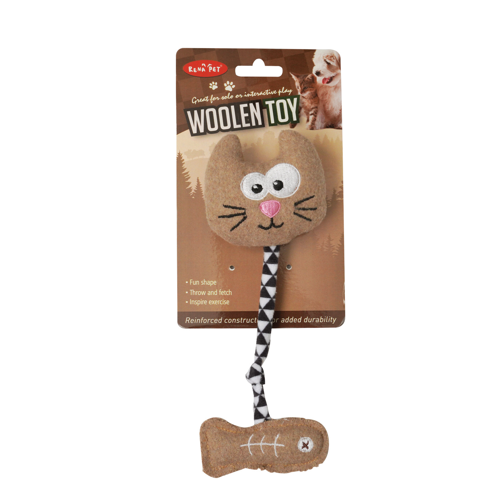 beige cat-shaped fish