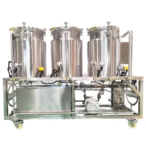 1BBL Brewery System Small Size of Beer Brewing Machine Provided for Pilot Brewing Homebrewing Customized Heating Solutions