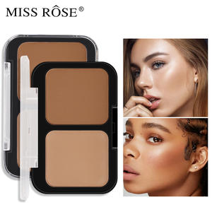 Facial Highlighter Contour Matte Double Colors Concealer <strong>Eyeshadow</strong> Palette Powder Cosmetics - Product Image 6