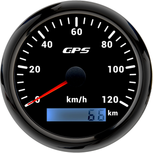 Nuevo Velocímetro GPS para Motocicleta, Automóvil y Embarcaciones, con Indicador de Velocidad en <span class=keywords><strong>MPH</strong></span> y KMH, LED Rojo, Resistente al Agua IP67, 85 mm - Product Image 5