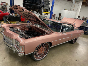 Jantes forgées RCSR personnalisées 5x115 5x127 Deep Dish 22 24 26 pouces à <span class=keywords><strong>grand</strong></span> rebord chromées brossées pour Chevy Oldsmobile - Product Image 3