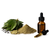 Extrait de feuilles de Laurier Premium en poudre – Polyphénols pour Aliments, Boissons, Compléments Alimentaires à Base de Plantes, Arôme Naturel, Assaisonnement, Bien-être
