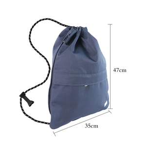 Unisex Lightweight Nylon <b>Drawstring</b> Backpack for Sports Travel Fitness with Customizable Logo for Sports Shopping <b>Bags</b> - Product Image 1