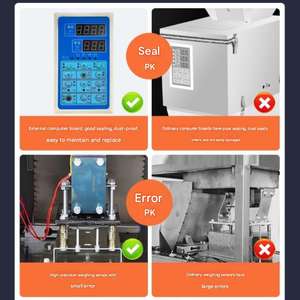 Précision de la machine de remplissage de poudre de vibration 01g Assist Vibration pendant <span class=keywords><strong>le</strong></span> remplissage Poudre compacte Augmenter <span class=keywords><strong>le</strong></span> poids Réduire <span class=keywords><strong>le</strong></span> volume - Product Image 4