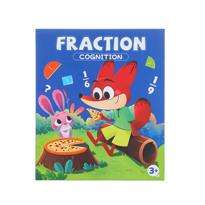 Libro Educativo <span class=keywords><strong>de</strong></span> Entrenamiento <span class=keywords><strong>de</strong></span> <span class=keywords><strong>Fracciones</strong></span> para Niños, Disco <span class=keywords><strong>de</strong></span> Descomposición <span class=keywords><strong>de</strong></span> <span class=keywords><strong>Fracciones</strong></span> Triple, Juguete Educativo <span class=keywords><strong>de</strong></span> Aprendizaje - Product Image 2