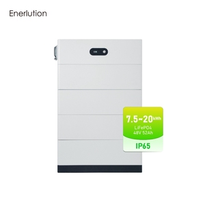 Eu 주식 에너지 고전압 <span class=keywords><strong>48V</strong></span> 51.2V 52Ah 100Ah 모듈식 15kWh Lifepo4 ESS 삼상 인버터 용 태양 전지 팩 - Product Image 2