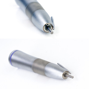 Dental Handpiece Low Speed Straight Machine Internal Water Channel <b>Electric</b> Silver CE Certified Class I <b>Instrument</b> - Product Image 1