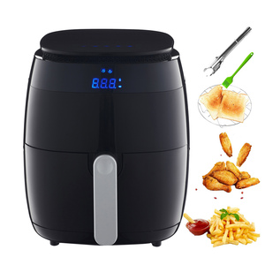 Nồi Chiên Không Khí 4.5 Lít Điện Thông Minh Nhà Cookeo Sức Khỏe Nồi Chiên Pizza Bít Tết Nồi Chiên Không Khí Với Giỏ Chống Dính - Product Image 2