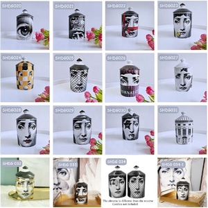 Bougeoir vide en céramique, diffuseur d'aromathérapie, divers motifs d'impression, <span class=keywords><strong>de</strong></span> grande qualité, 20 unités - Product Image 5