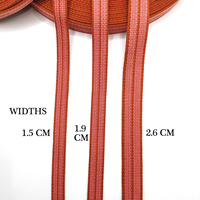Sangle élastique jacquard en PP de haute qualité, écologique, antidérapante, épaisse, avec couleurs personnalisées pour sacs, vente en gros
