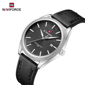 Montre à quartz pour homme NAVIFORCE 9276L, résistante à l'eau, avec bracelet en cuir standard, affichage lumineux des aiguilles, pour garçons - Product Image 6