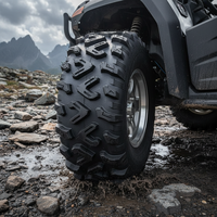 Pneu de VTT Sport 19x7x8 19x7-8 Roue de Pneu Jante 8 Pouces 19X7.0-8 19X7.00-8 UTV pour KAZUMA BAJA